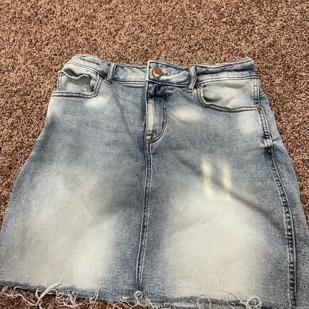 Denim Blue Skirt